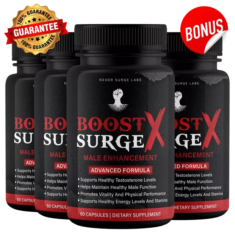 Boost Surge X 3 plus 1 free bottles bundle 120 day supply